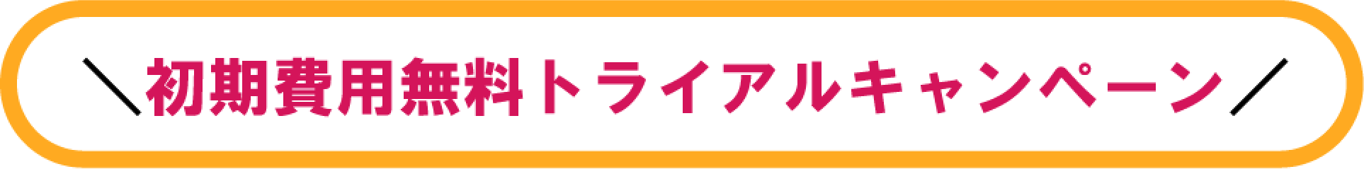 \初期費用無料トライアルキャンペーン/